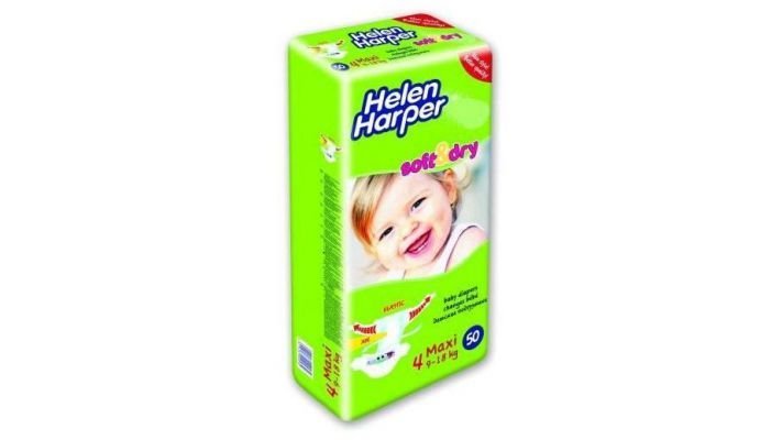 Подгузники [Helen Harper Soft&Dry Maxi, 50 шт, 7-18 кг.]