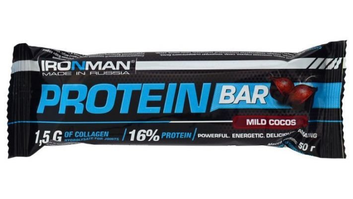 IRONMAN Protein Bar [с коллагеном]