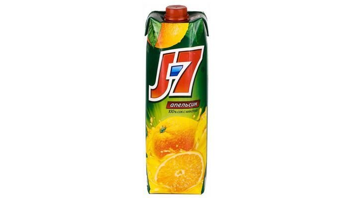 Сок J-7 [апельсин/1 л]
