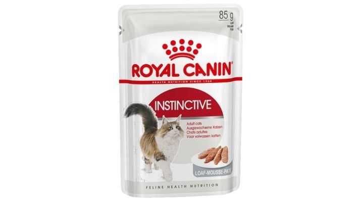 Влажный корм [для кошек ROYAL CANIN INSTINCTIVE паштет, 85 гр.]