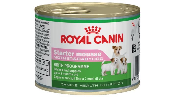 Влажный корм [для щенков ROYAL CANIN Starter Mousse, консервы 195 гр.]
