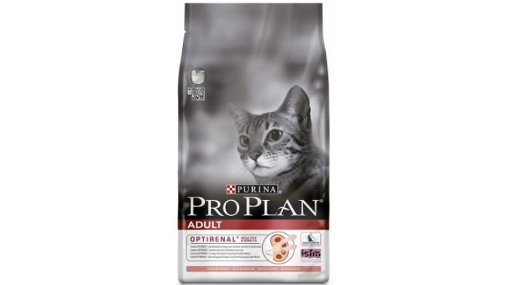 Pro Plan Adult [д/кошек, лосось/рис, 400 гр.]