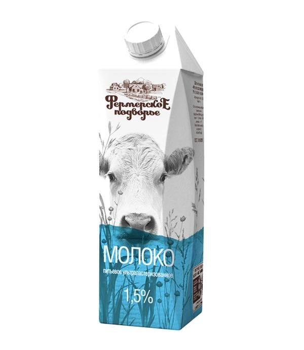 Молоко «Фермерское подворье» 1.5%