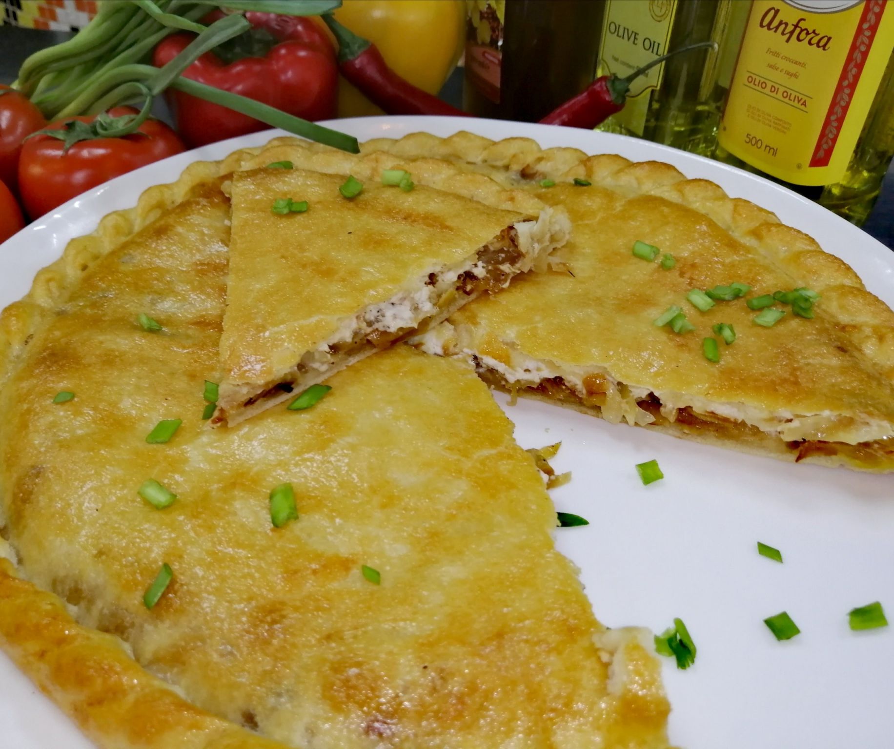 Пирог осетинский с капустой и сыром 320 гр