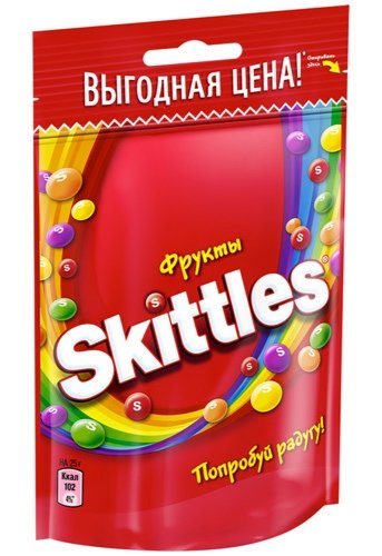 Skittles фрукты 100гр