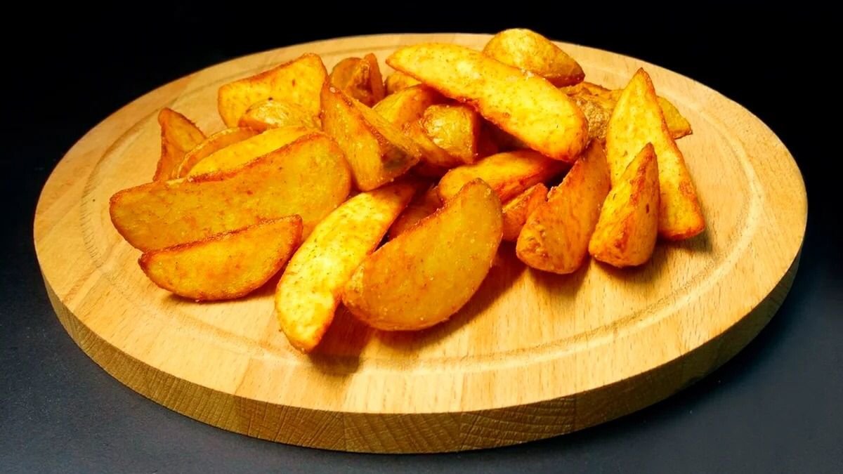 Картофель дольками
