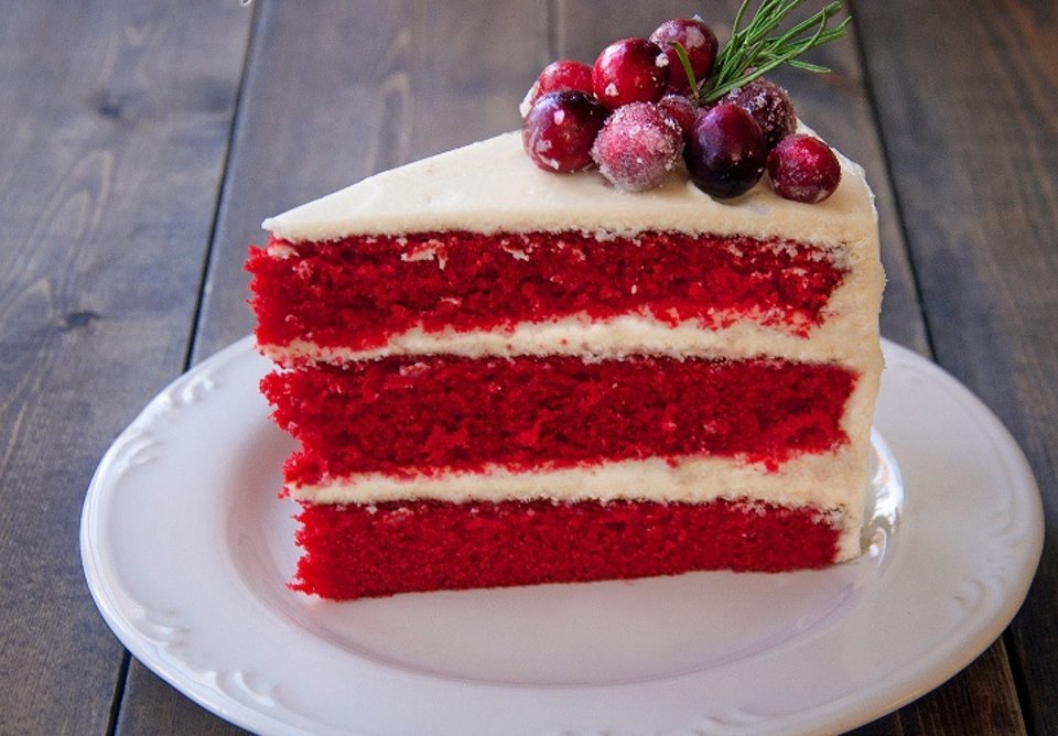 Торт "Красный бархат", 150гр.