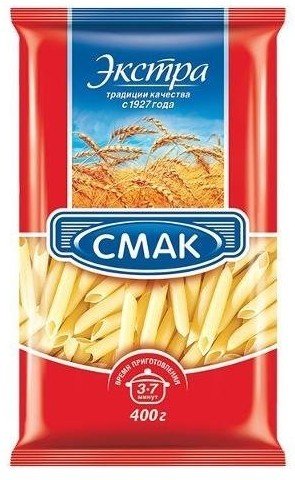 Макаронные изделия "Смак" перья любительские 400г. 17930
