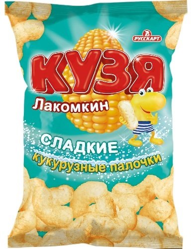 Палочки кукурузные "Кузя Лакомкин", 140 г. 4778