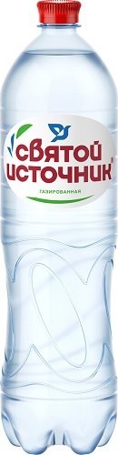 Вода СВЯТОЙ ИСТОЧНИК питьевая газированная 1,5 л. 9119