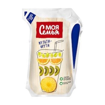Сок МОЯ СЕМЬЯ Мультифрукт 0,175 л. 20744