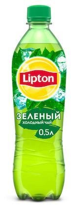 Напиток ЛИПТОН Холодный чай безалкогольный зеленый 0,5 л, 21626