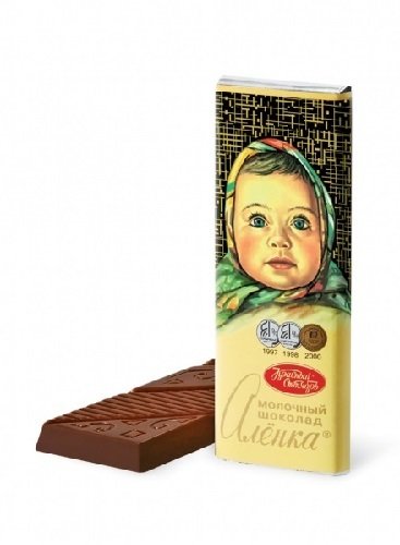 Шоколад молочный "Аленка" 20 гр.  11027