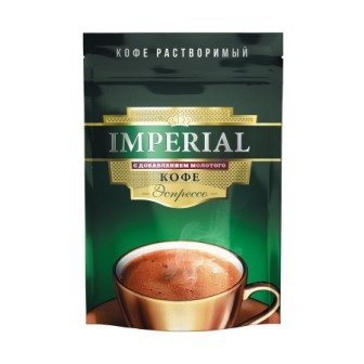 Кофе натуральный растворимый "Империал Эспрессо" 100 г. пакет 23697