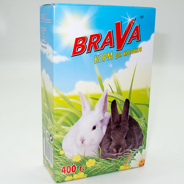 Корм Brava для кроликов 400г