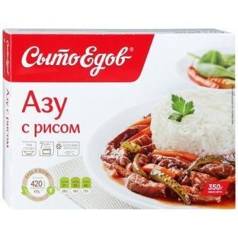 Азу СЫТОЕДОВ с рисом 350г 10927