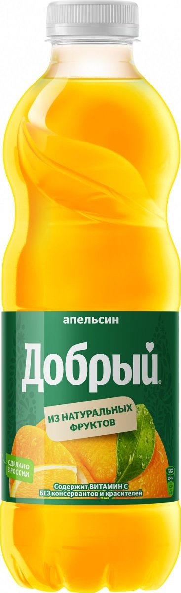 Сок ДОБРЫЙ Апельсин нектар 0,97л пэт 26095