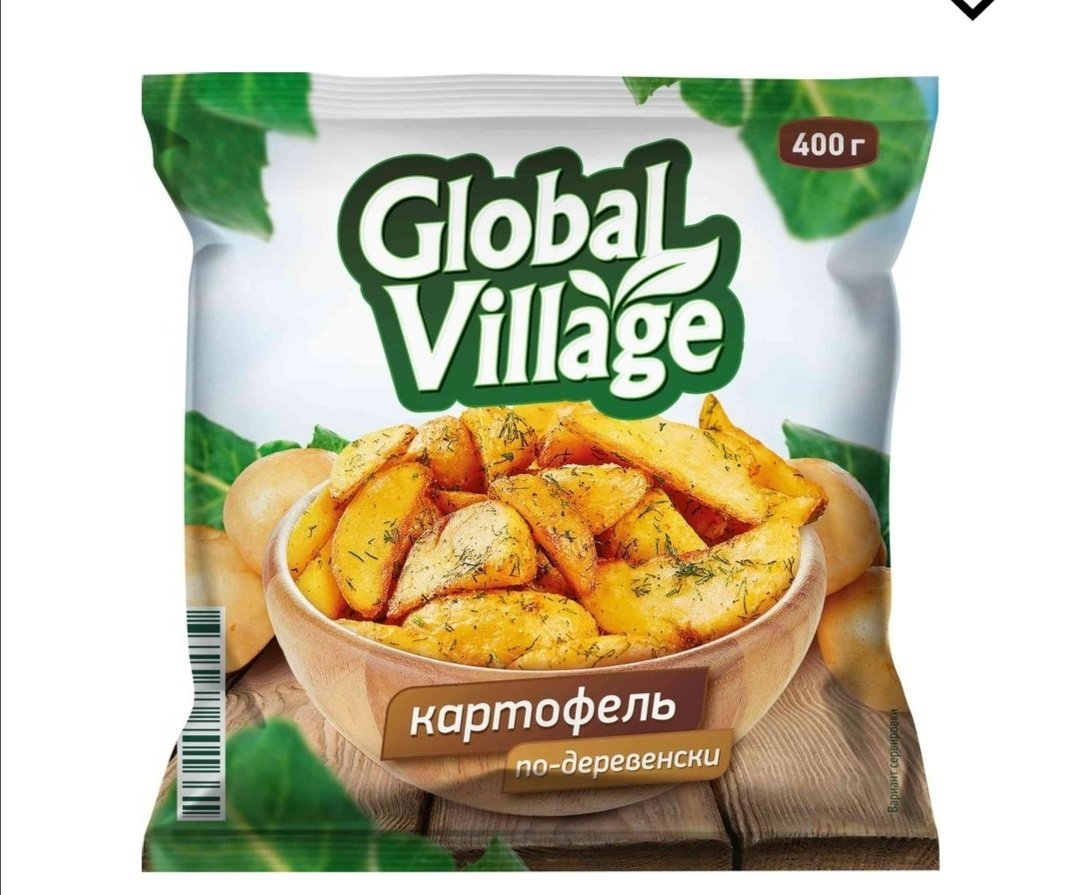 картофель по-деревенски глобал 400 гр