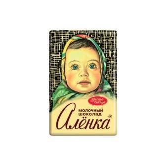 Шоколад молочный "Аленка" 15 гр.  4740