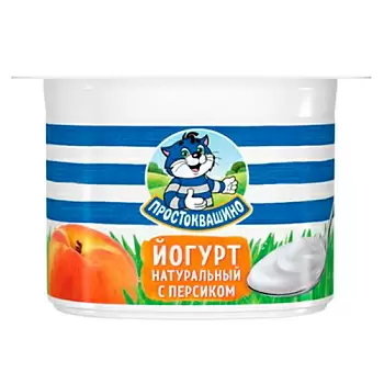Йогурт ПРОСТОКВАШИНО с персиком 2,9% 110 гр. 8997