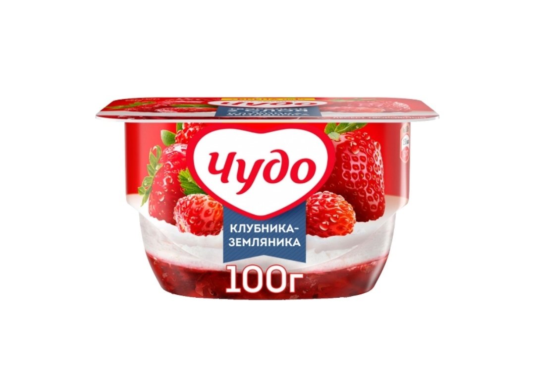 чудо-творожок 100 гр 4,2% клубн-земл