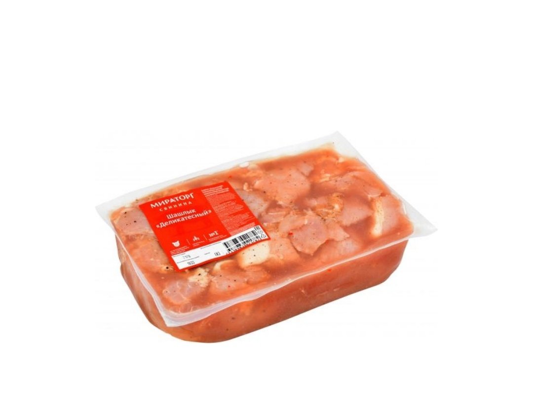 мираторг шашлык свиной деликатесный кг