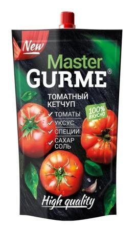 Кетчуп МАСТЕР ГУРМЭ томатный 300 гр дой пак 5714