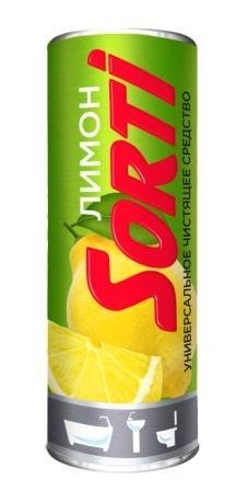 Порошок чистящий СОРТИ лимон 500 гр 3189