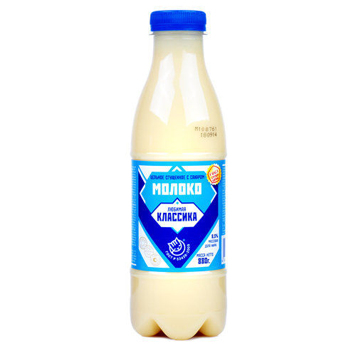 Молоко сгущенное ЛЮБИМАЯ КЛАССИКА с м.д.ж. 8,5%, 880 г.ГОСТ 27002