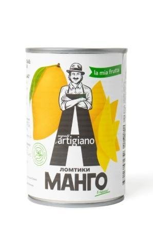 Манго ARTIGIANO ломтики в сиропе 440 гр 28075