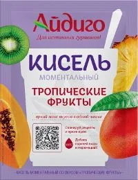 Кисель АЙДИГО моментальный тропические фрукты 30 гр 28315