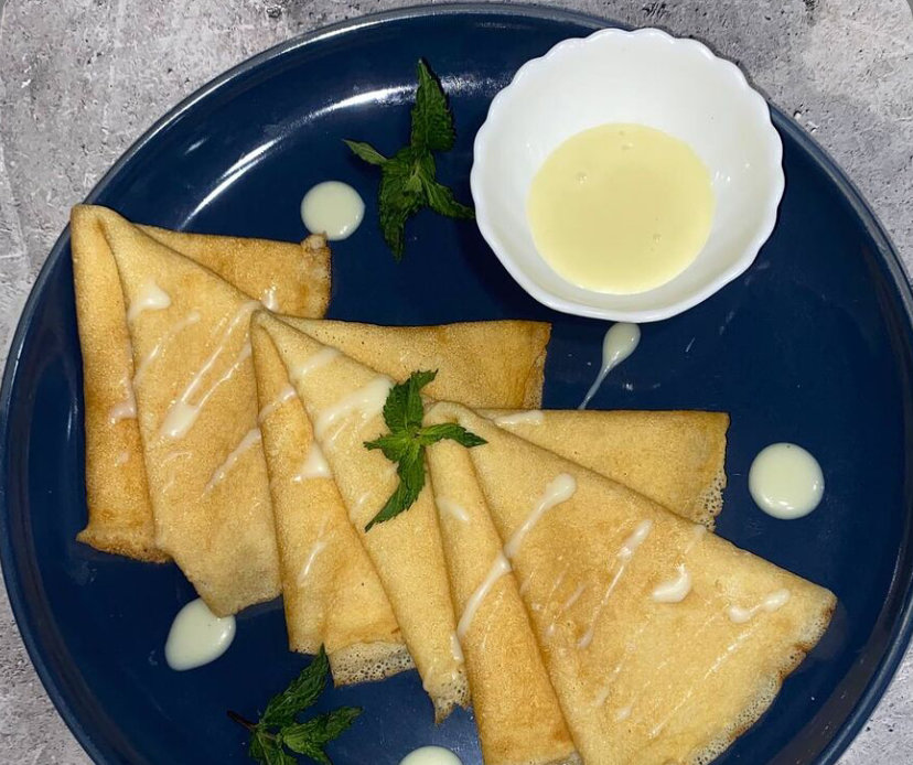 Блинчики со сгущенкой