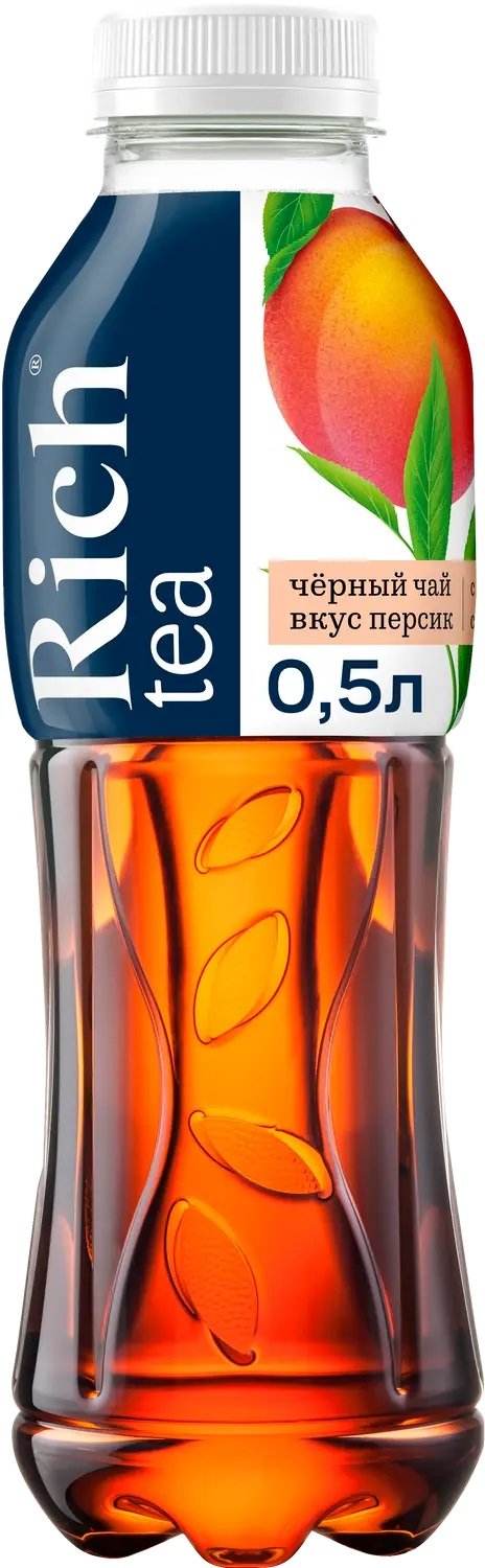 Чай зеленый Rich Tea Персик 500мл