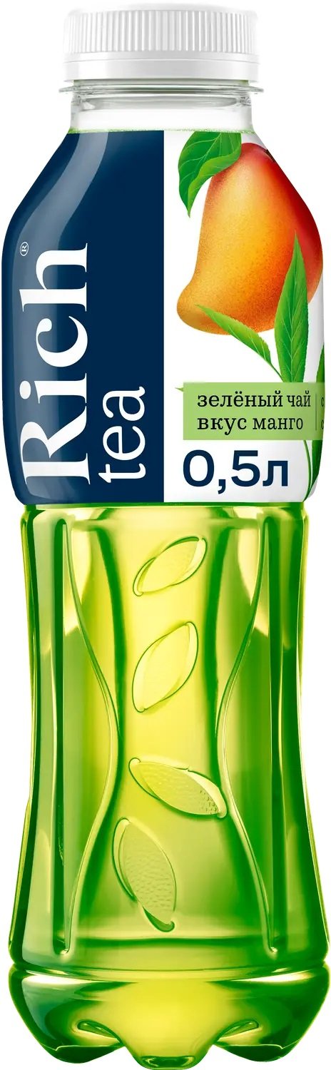 Чай зеленый Rich Tea Манго 500мл