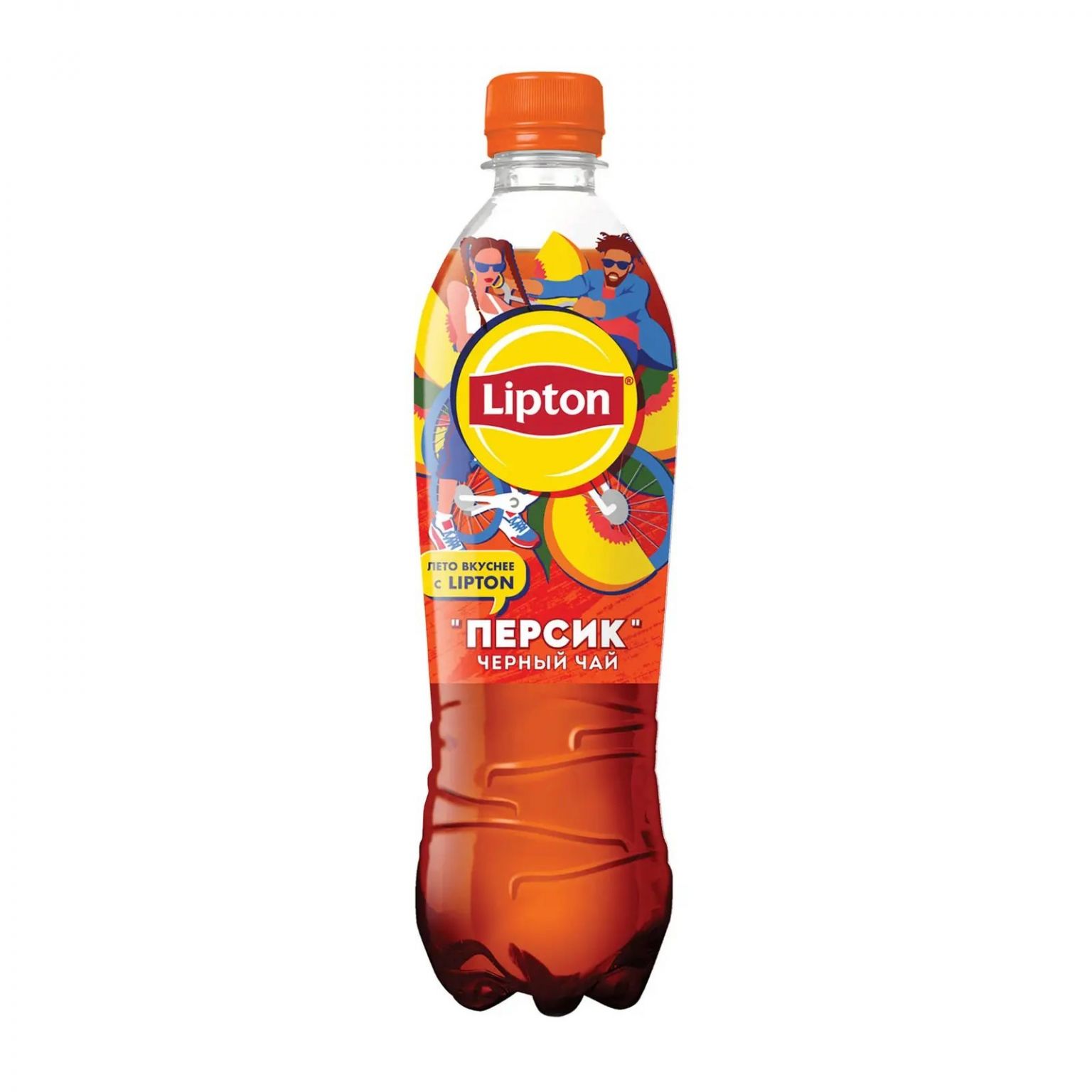 Чай черный Lipton Ice Tea Персик 500мл