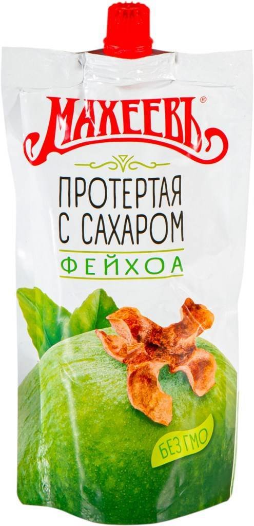 Фейхоа МАХЕЕВ протертая с сахаром 300 гр 1585