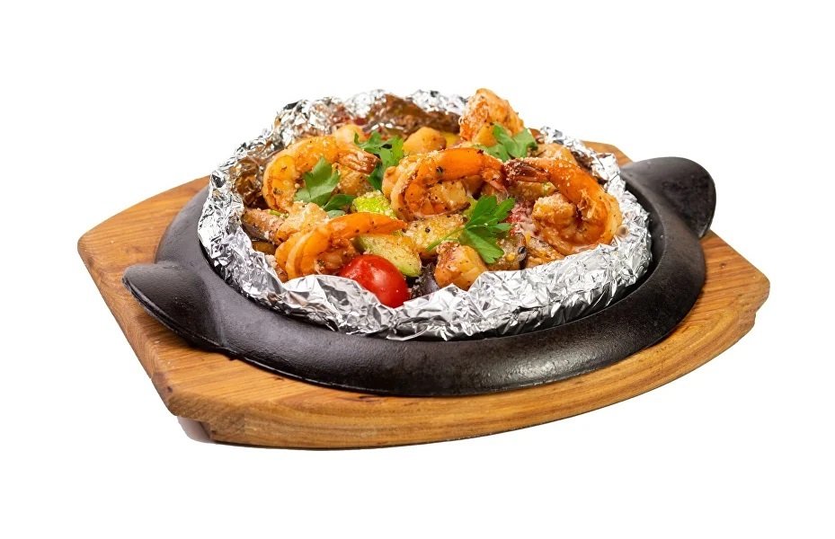 Сизлинг с морепродуктами 450г
