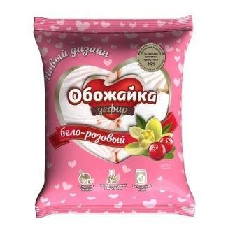 Зефир ОБОЖАЙКА бело-розовый 280 гр 11116