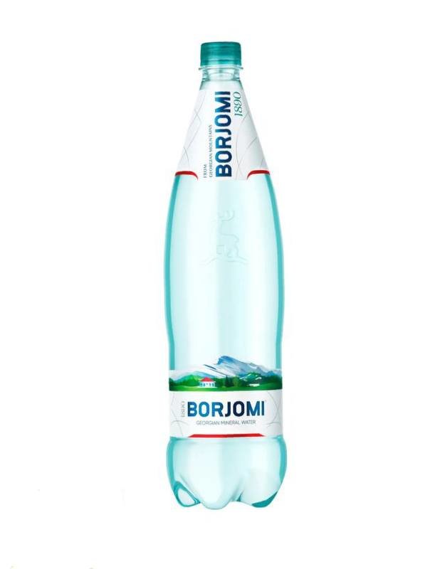 Вода Borjomi минеральная лечебно-столовая газированная 500 мл