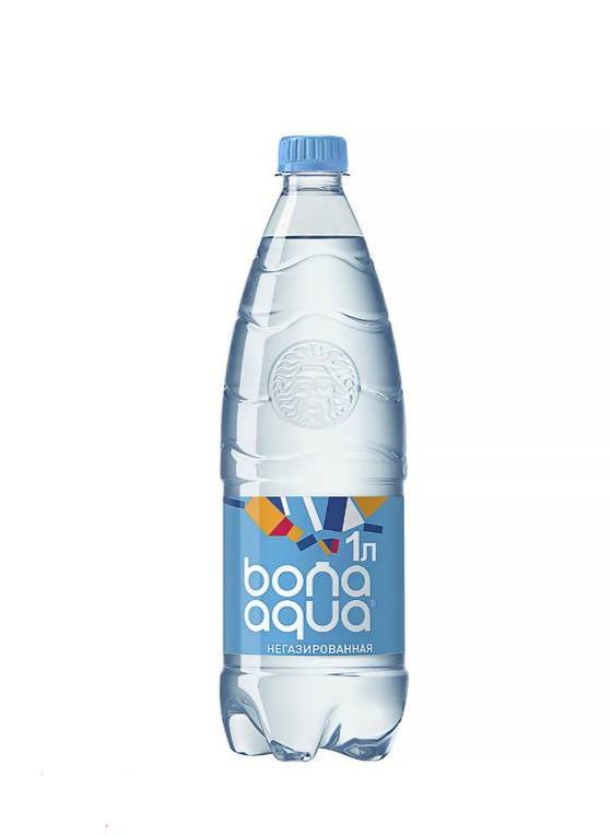 Вода Bona Aqua питьевая негазированная 1 л
