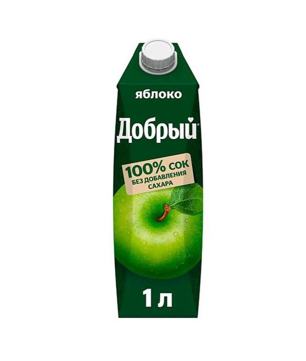 Сок Добрый Яблоко 1 л