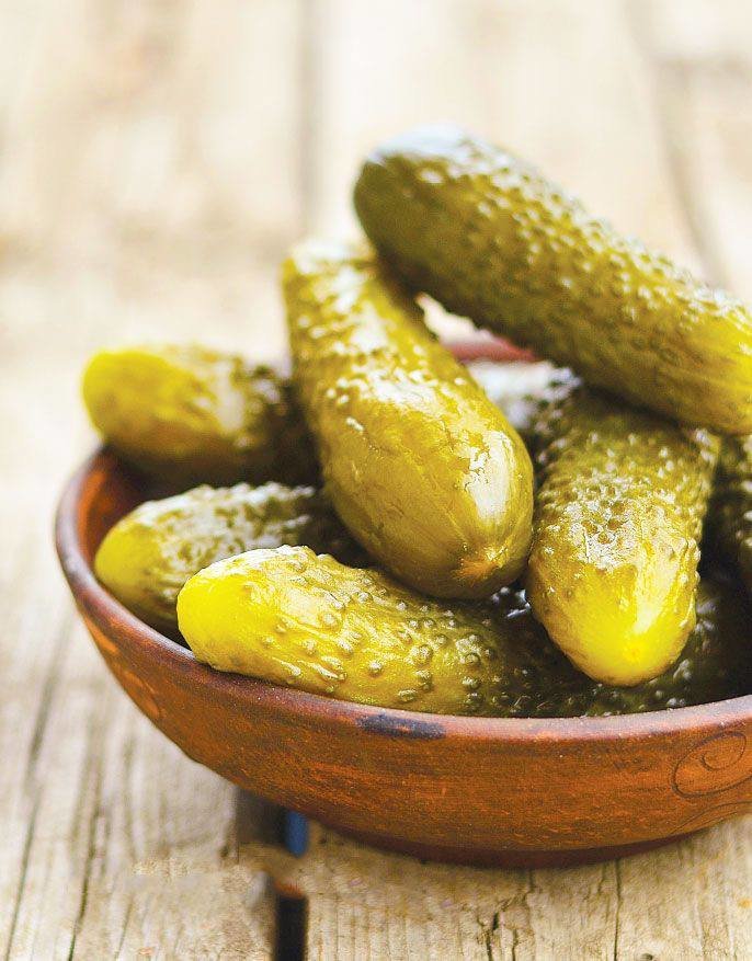 Огурцы маринованные