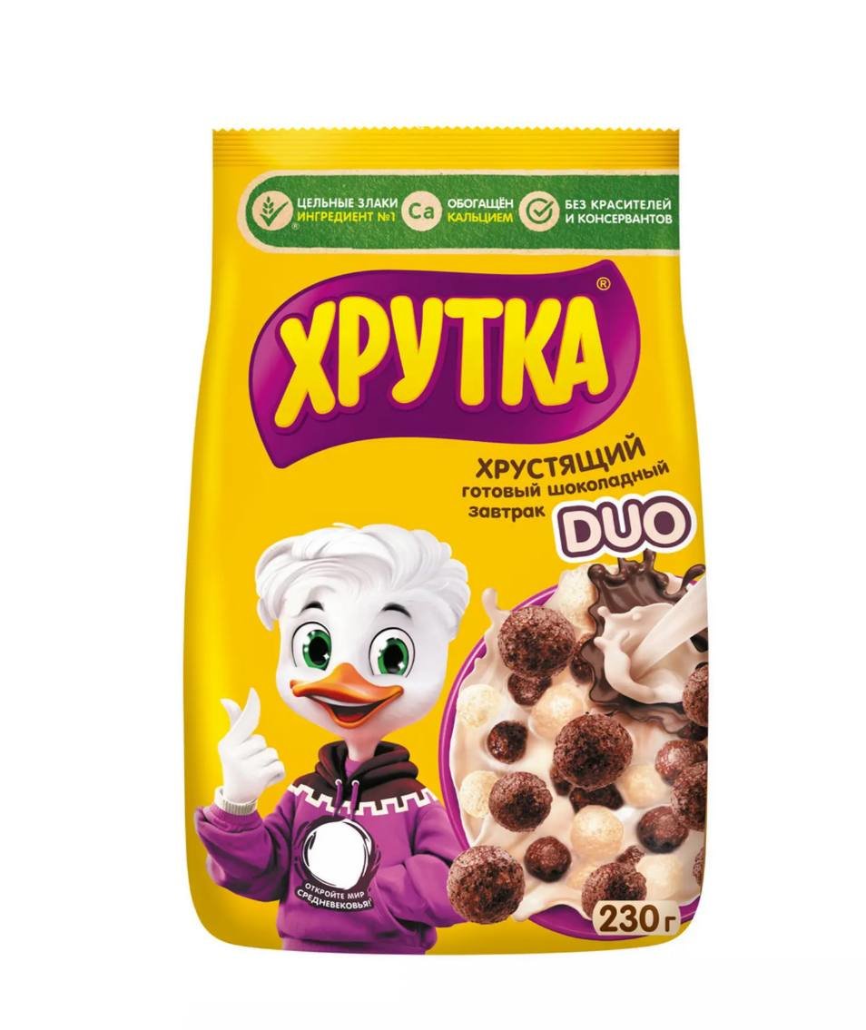 Шарики Хрутка Duo обогащенные кальцием 230г