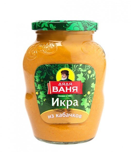 Икра ДЯДЯ ВАНЯ из обжаренных кабачков 350 гр. 2092