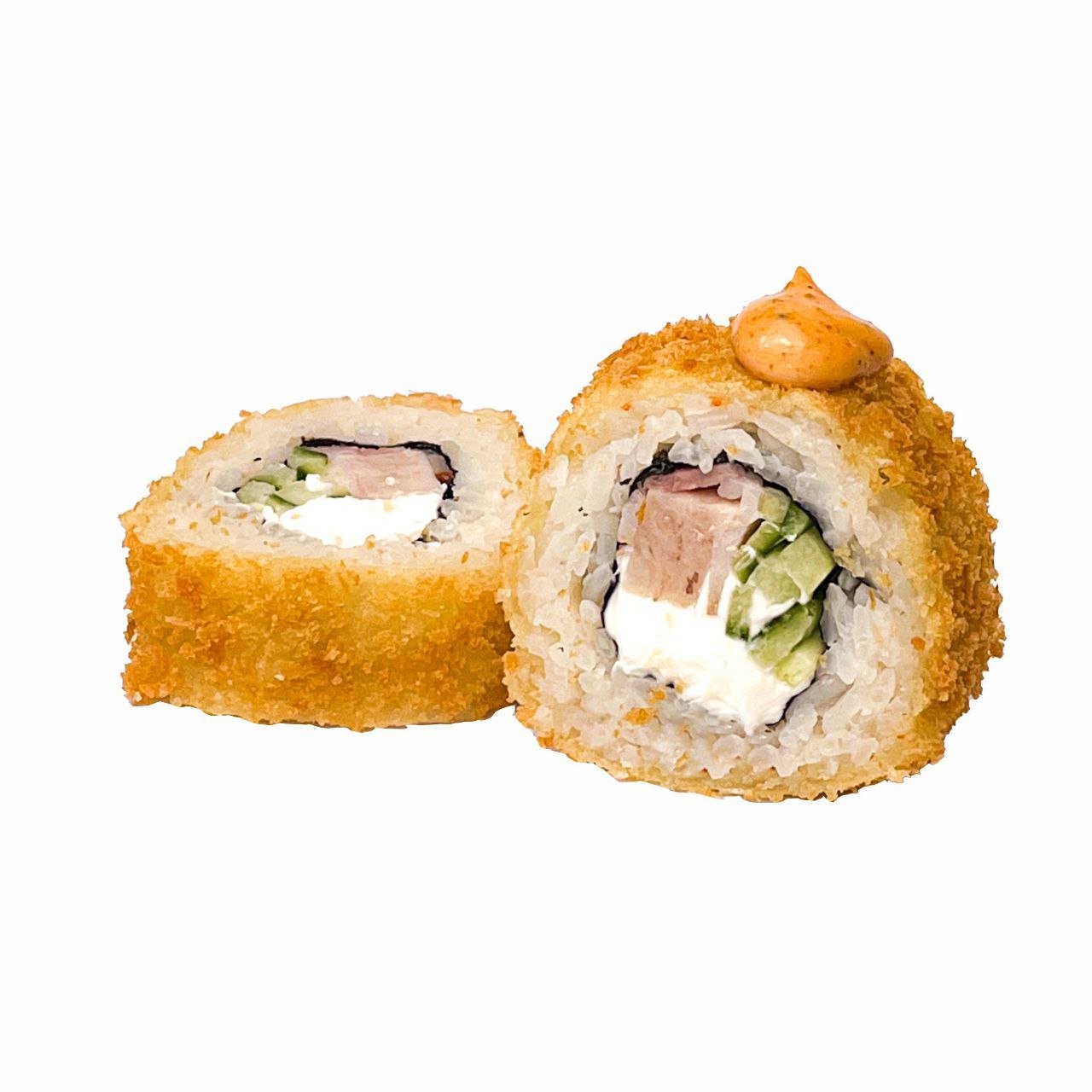 Темпура с курицей и беконом