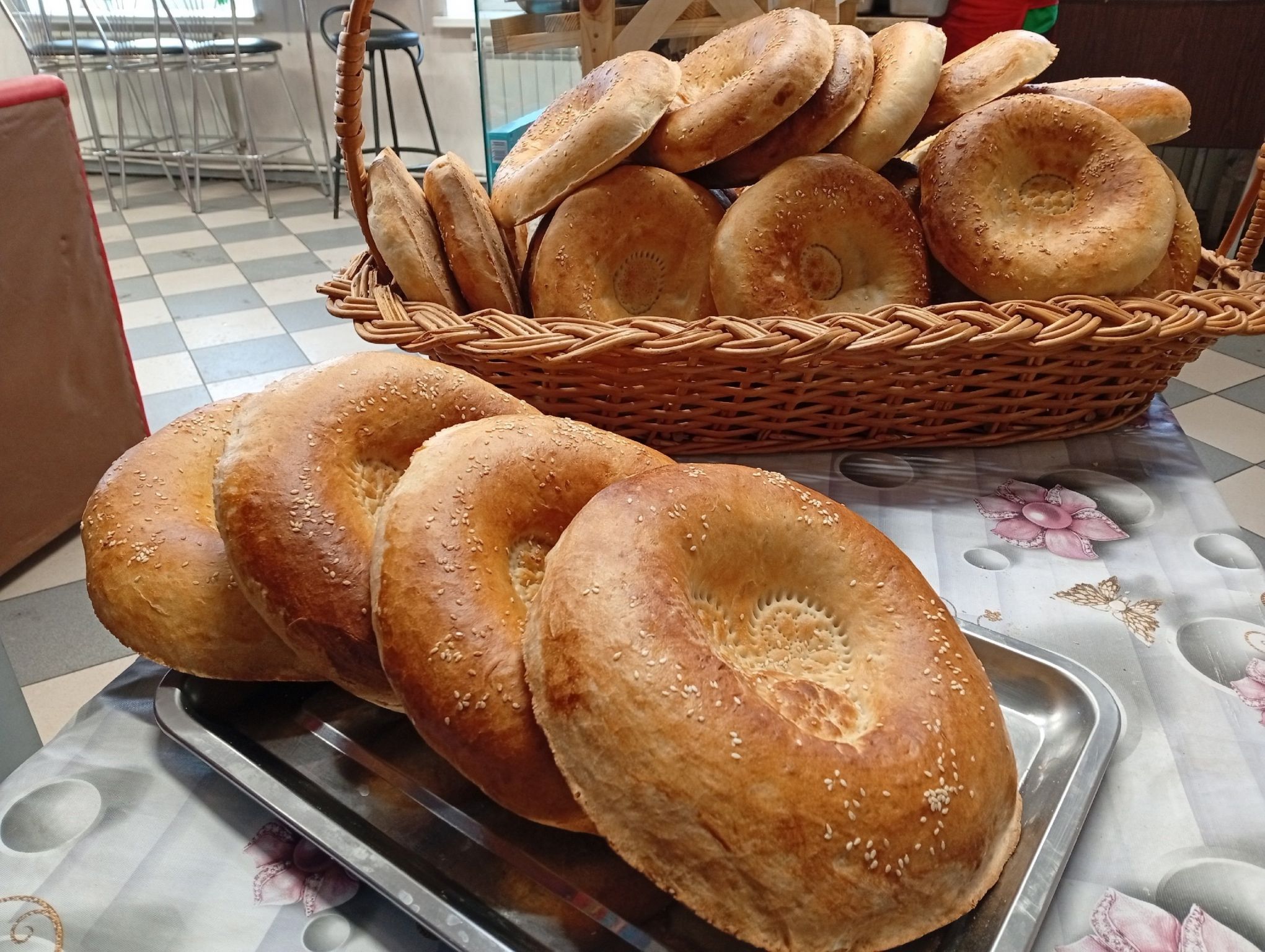 Узбекская лепешка