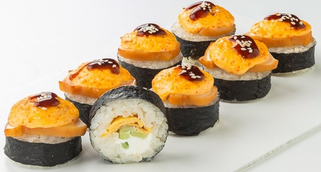 Запеченный с курицей