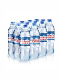 Вода питьевая газированная, 0.5л, 12 шт.
