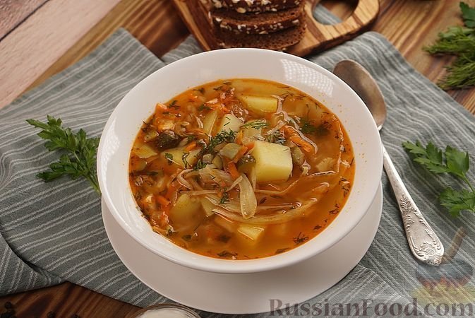Суп рисовый с курицей