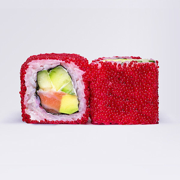 Ролл Калифорния с лососем